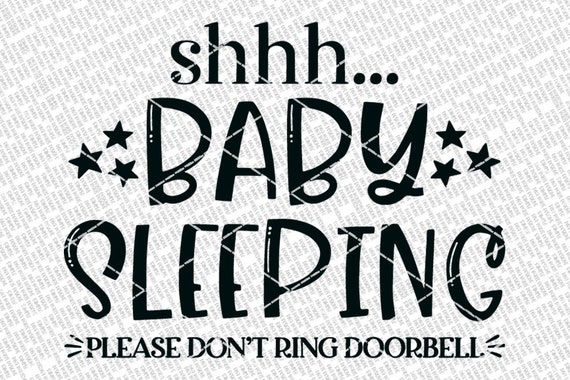 Attn: Please Don't Knock Or Ring The Doorbell String Sign – P. Graham Dunn