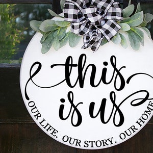 This Is Us SVG | Our Life Our Story Our Home | Farmhouse Design