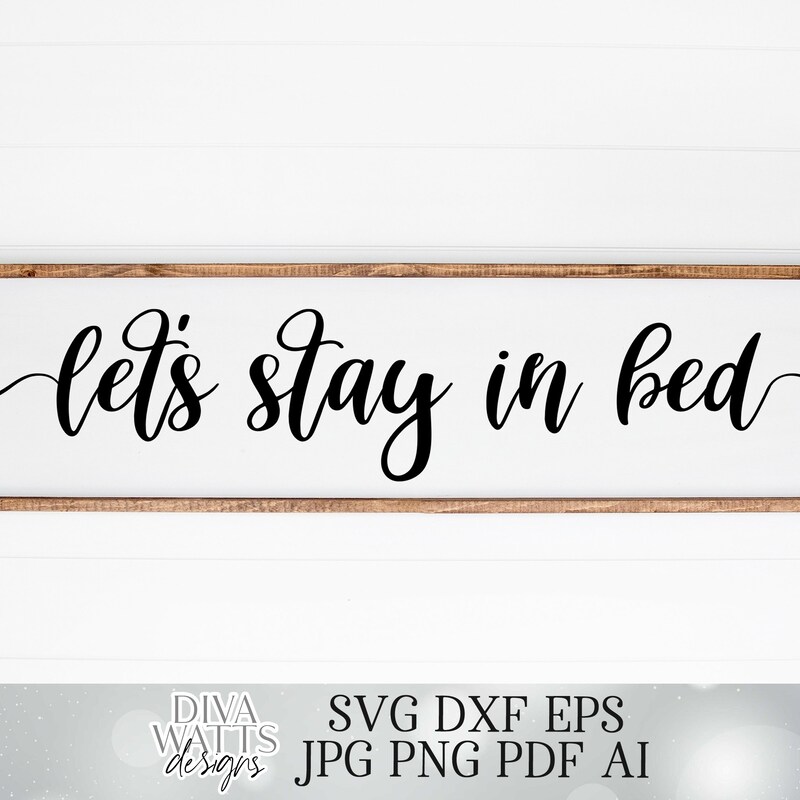 Bedroom Sign Svg - Etsy