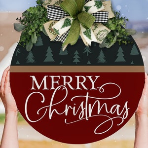 Merry Christmas SVG Christmas Door Hanger SVG Christmas Tree svg Christmas Sign svg Christmas Welcome svg Christmas Round svg Christmas svg