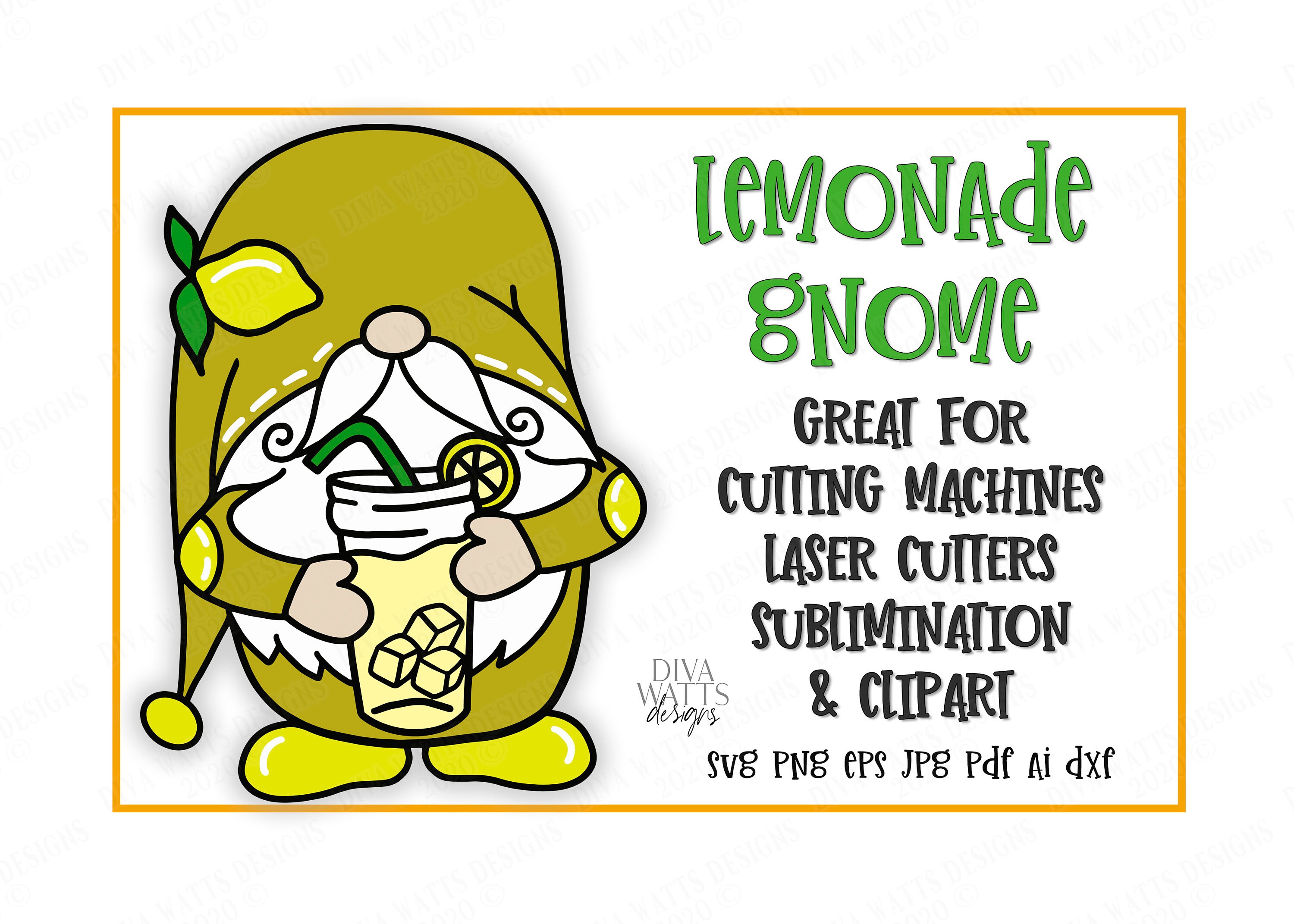 Download SVG | Lemonade Lemon | Gnome | Summer Spring | Gnomie ...