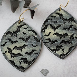 Bat Earrings SVG For Laser Earrings With Bats for Halloween Earrings For Glowforge Bat Earrings SVG Halloween Bat Earrings With Bats SVG