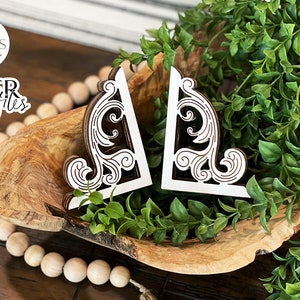 Farmhouse Corbels Glowforge SVG | Laser Cutting Design