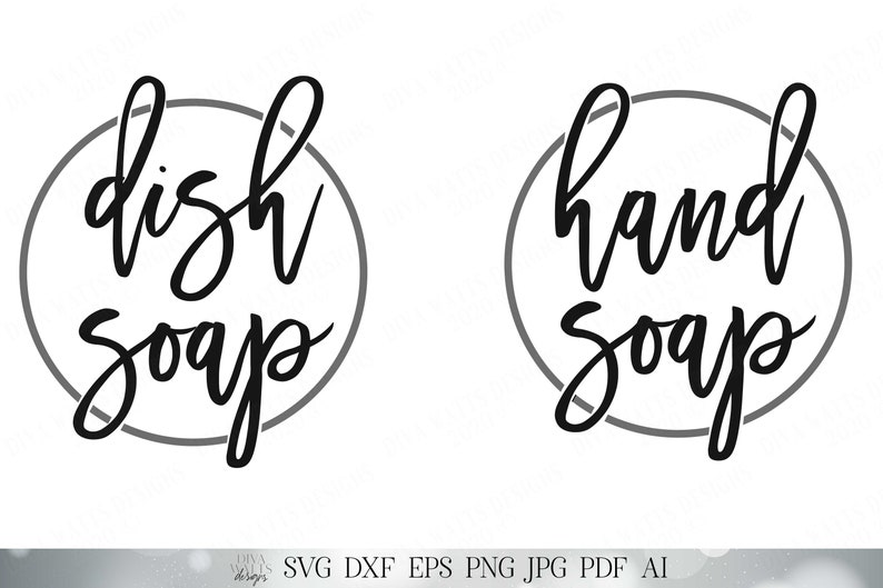 Hand Soap Dish Soap Hand Lotion Modern Farmhouse Labels Etsy