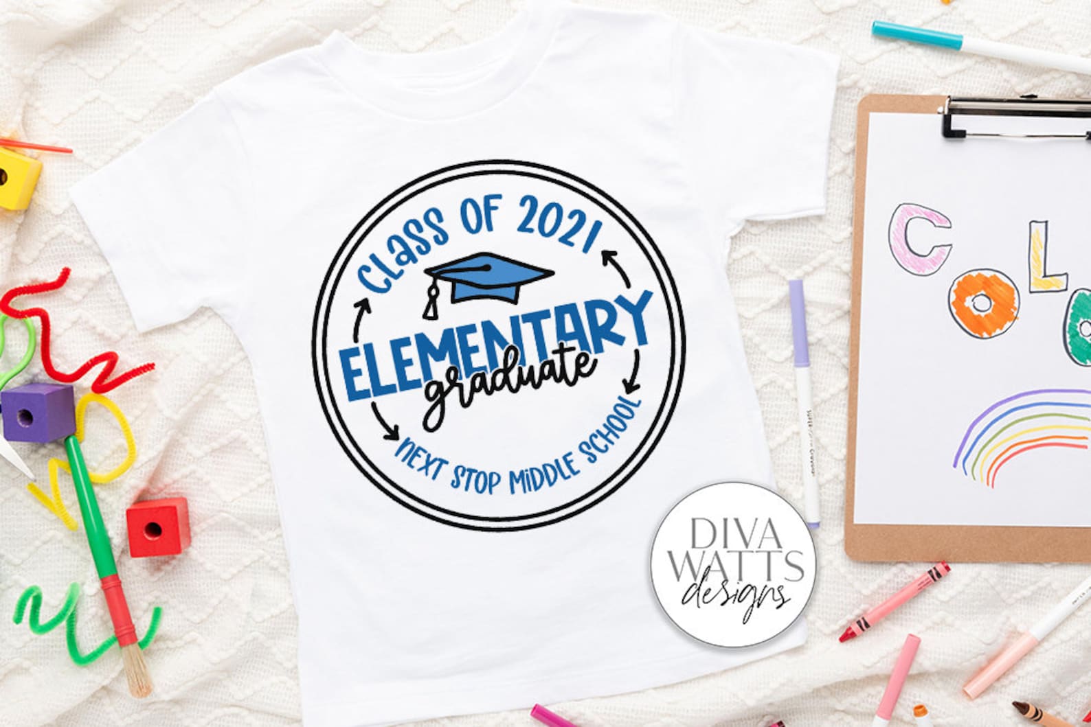 Download Elementary Graduate SVG Graduation Shirt Svg 2021 dxf and | Etsy