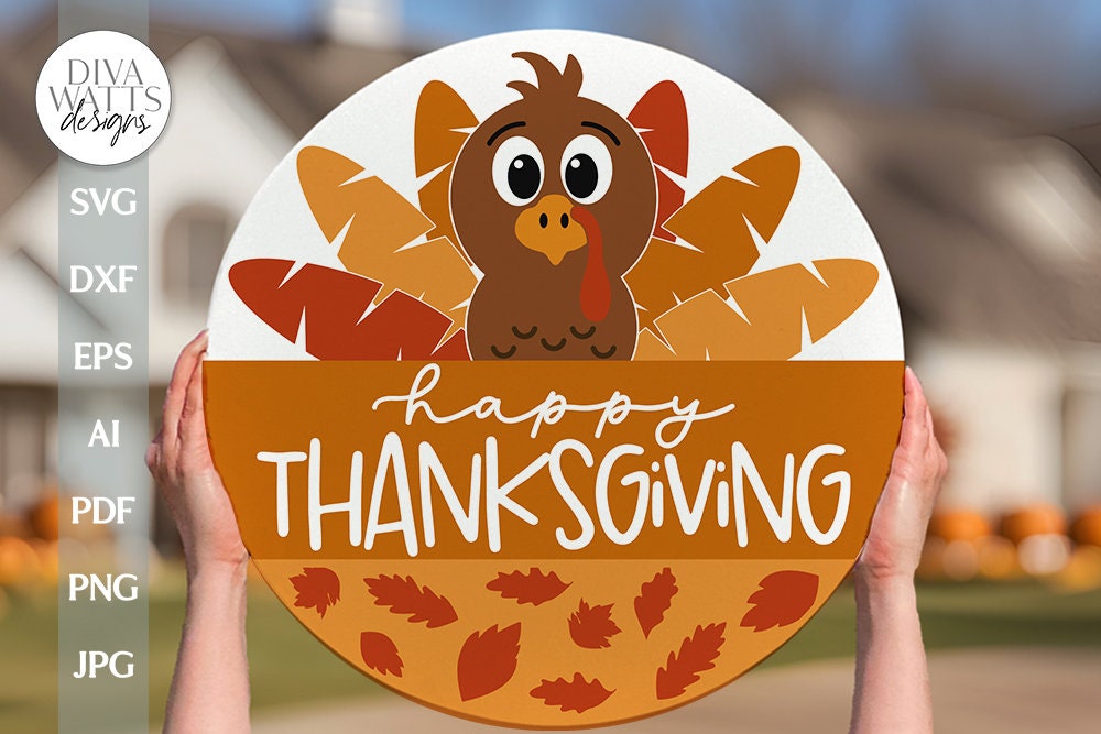 Happy Thanksgiving 2023 SVG Thanksgiving Sign SVG Turkey -  Finland