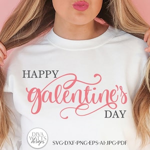 Happy Galentine's Day SVG | Valentine's Day Design