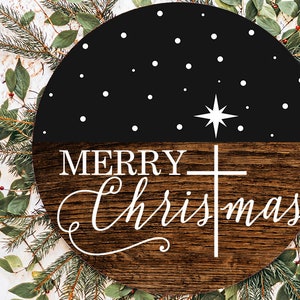 Merry ChrisTmas SVG | Christian Winter Design