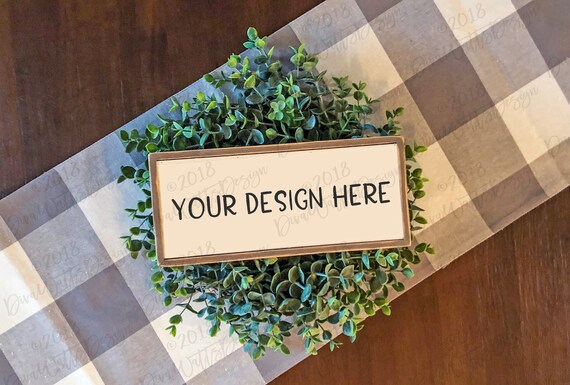 Frame Mockup Frame Mock Up Simple Frame Mockup Farmhouse Etsy
