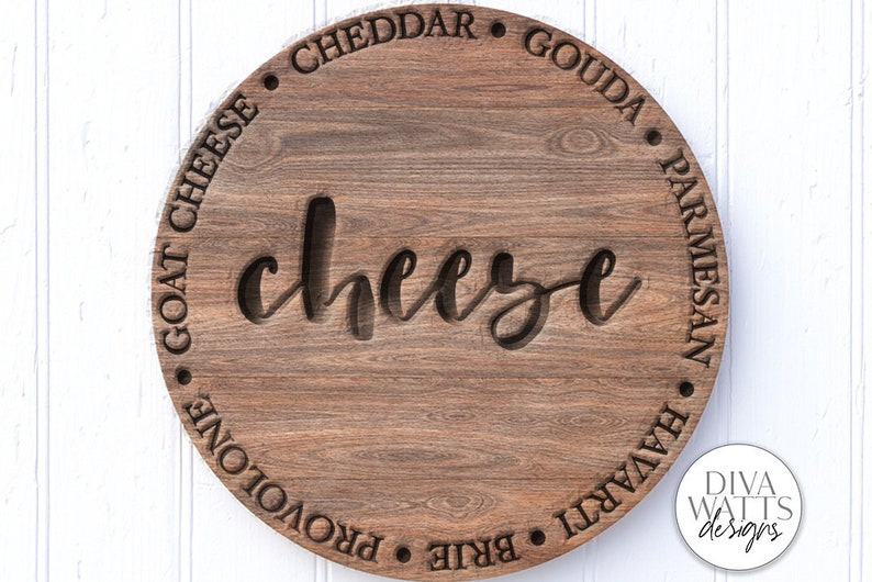 Cheese Board SVG | Charcuterie & Grazing Board Design bild 3