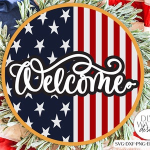 Welcome SVG | 4th Of July Design