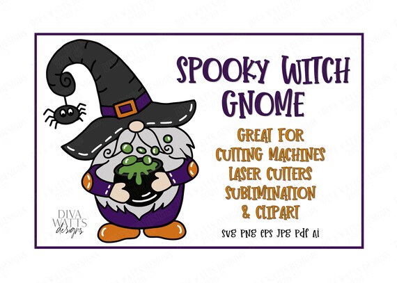 Download Svg Witch Gnome Cutting File Laser Cutter Etsy Yellowimages Mockups