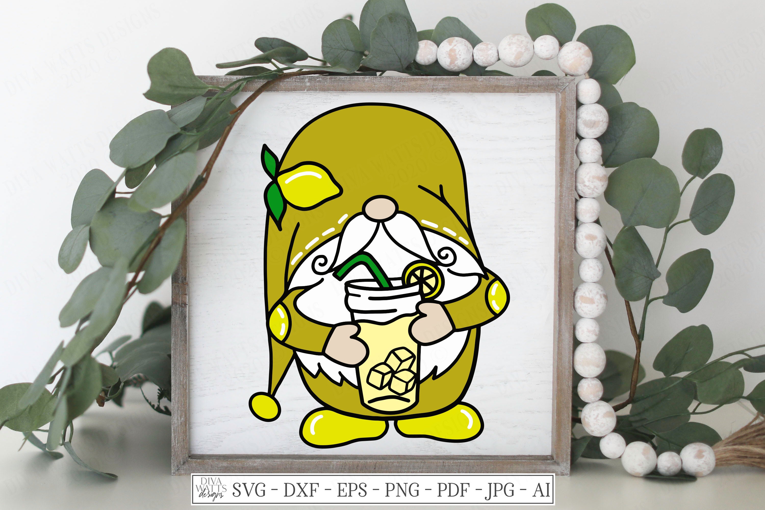 Download SVG | Lemonade Lemon | Gnome | Summer Spring | Gnomie ...