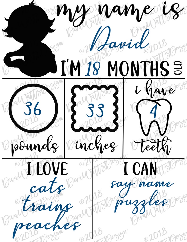 Free Free 76 Baby Milestone Board Svg Free SVG PNG EPS DXF File