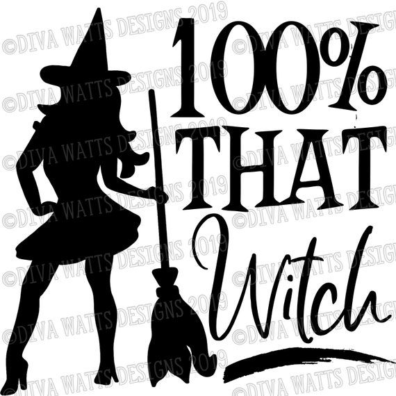 women men kids Witch Hair Dont Care SVG jpg dxf png eps vector fun Halloween die cutting design files for Silhouette Cameo Cricut