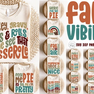 Fall Vibin' Retro SVG Bundle