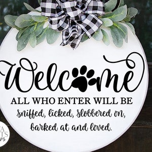 Welcome SVG | Dog Lover's Design