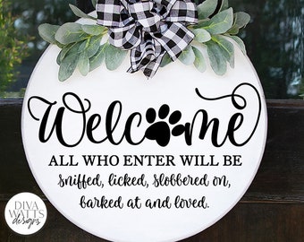 Welcome SVG | Dog Lover&#39;s Design