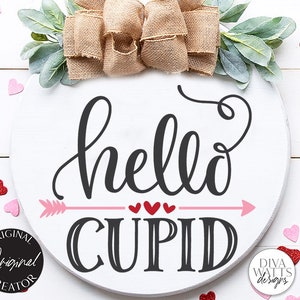 Hello Cupid SVG | Valentine&#39;s Day Design