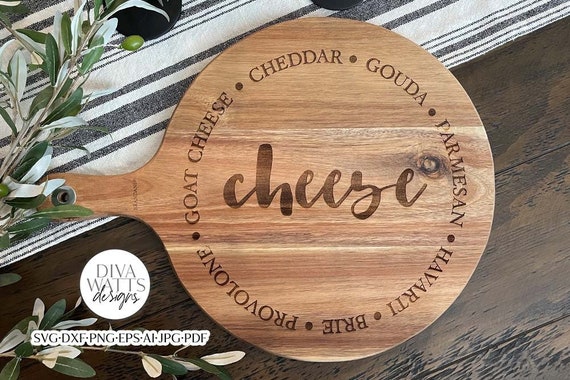 Cheese Board SVG | Charcuterie & Grazing Board Design