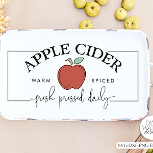 Apple Cider SVG | Fall Apples Design