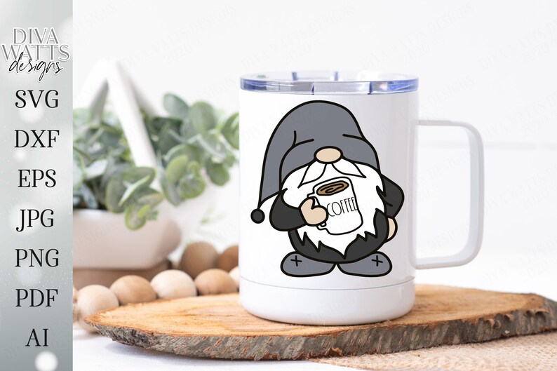 Download Farmhouse Coffee Gnome Lumpy Mug Coffee Bar Decor Sign | Etsy