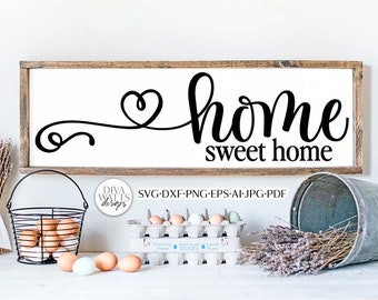 Home Sweet Home SVG | Farmhouse Design