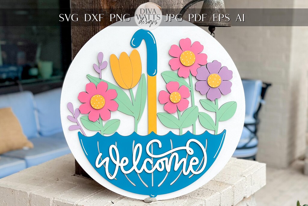 Welcome To Joyful Home Cartella Per Goffratura Floreale In Plastica, 10,5x14,8 Cm, Per Scrapbooking, Biglietti Fai Da Te, Album