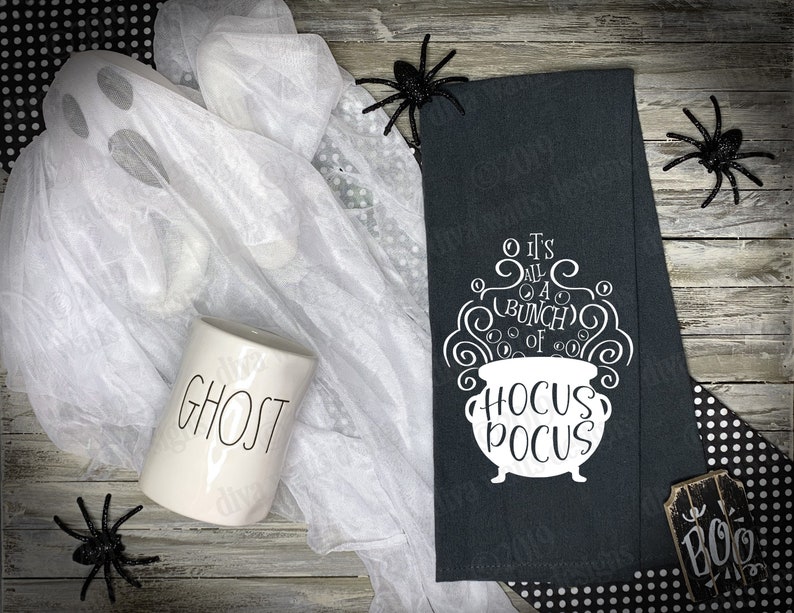 It's All A Bunch Of Hocus Pocus Cutting File SVG DXF and More Make a sign shirt and more Witch's Witches Cauldron image 7