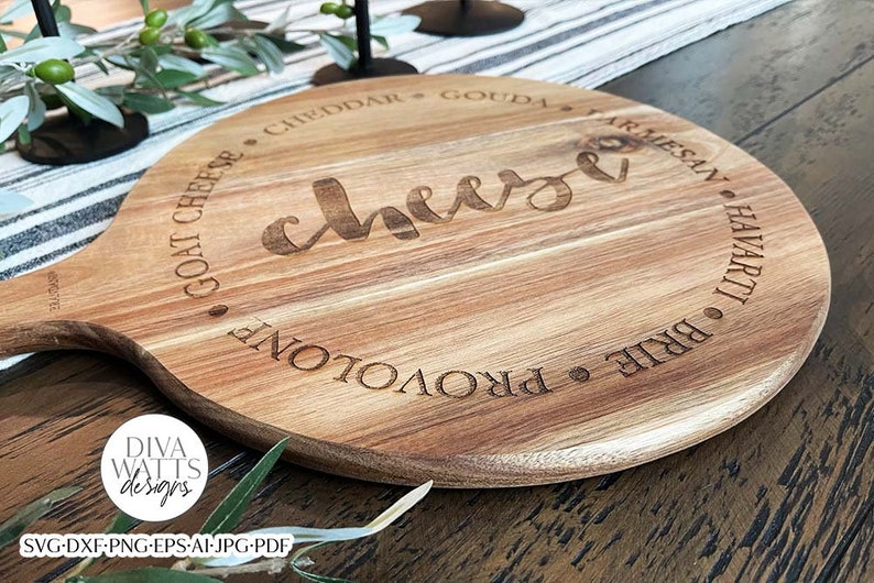 Cheese Board SVG | Charcuterie & Grazing Board Design bild 2
