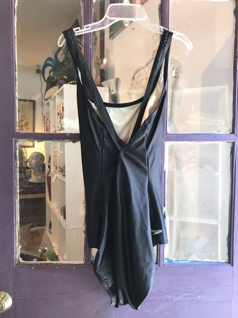 black One piece speedo