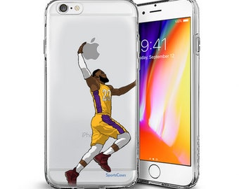 LA-Bron case for iPhone 6/6s, iPhone 6/6s Plus, iphone 7/8, IPhone 7 Plus/8 Plus, iPhone X/XS, iPhone XR, iPhone Xs Max