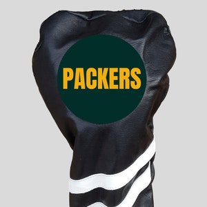 Green Bay Packers Golf Club Cover, Green Bay Packers Golf Head Cover, Green Bay Packers Golf Gift, Packers Football Present