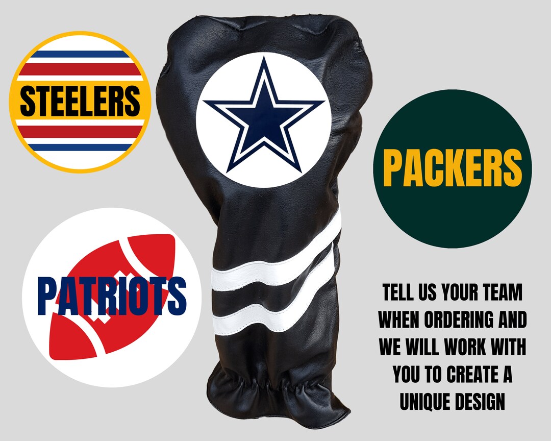 NFL Football Golf Club Cover NFL Football Golf Head Cover Etsy