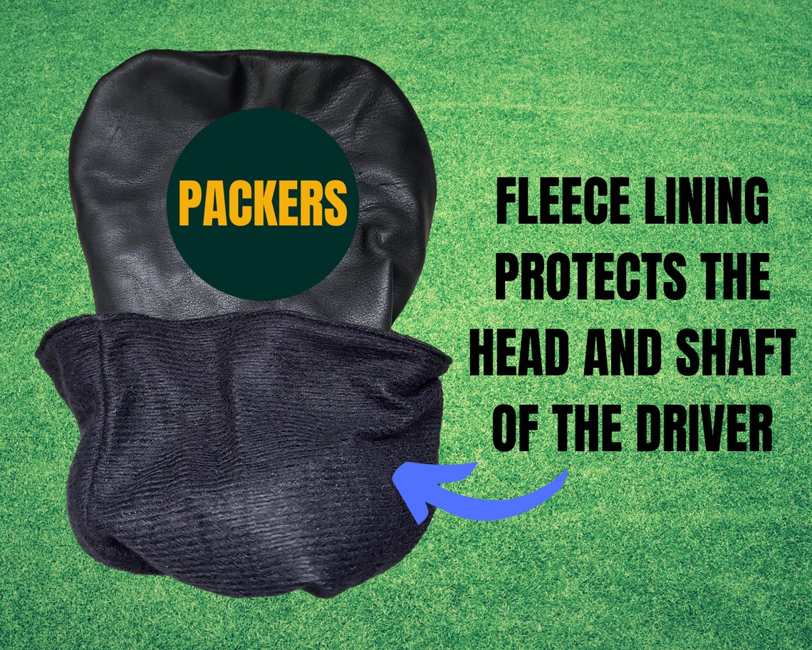 Green Bay Packers Golf Club Cover Green Bay Packers Golf Head Etsy UK