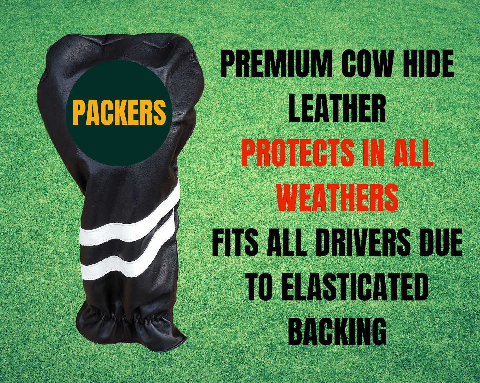Green Bay Packers Golf Club Cover Green Bay Packers Golf Head Etsy UK