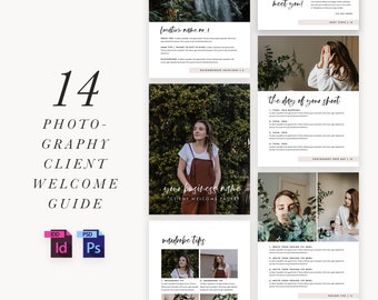 Photography Client Welcome Packet: Branding Magazine Template (Instant Download)