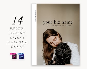 Photography Client Welcome Packet: 14-Page Guide (Photoshop, InDesign)