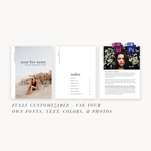 Photographer Pricing Guide Template Photography Marketing Sell Sheet For Photographers Photography Template Marketing Board image 2