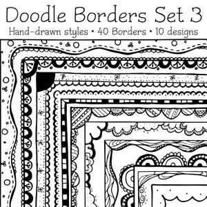 Cute Doodle Page Borders - 03