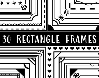 Rectangle Frames Borders - 01