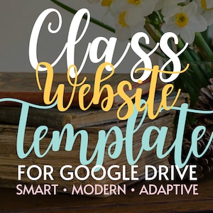 Class Website Template für Google Sites