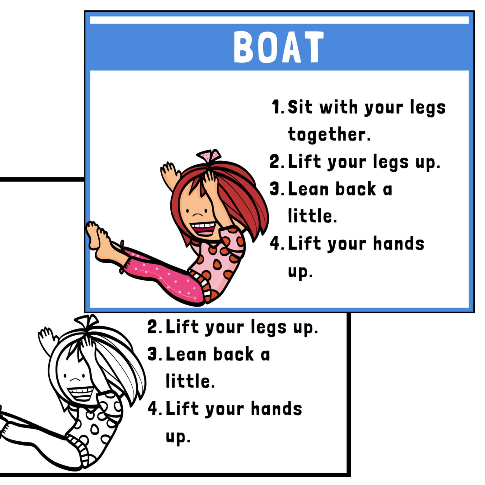 Yoga for Kids Posters Printables - Etsy