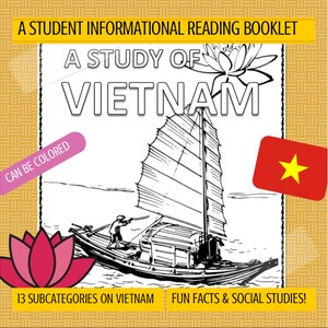 VIETNAM - A Study of Vietnam Booklet Nonfiction Country Study
