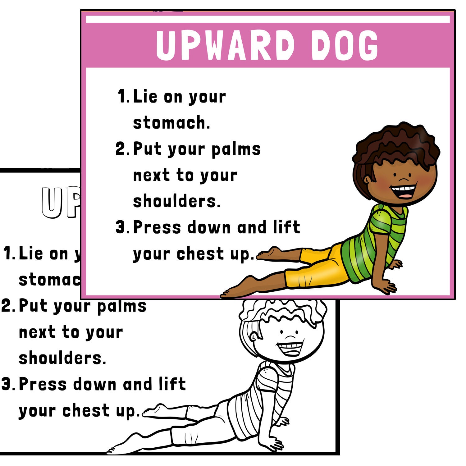 Yoga for Kids Posters Printables - Etsy
