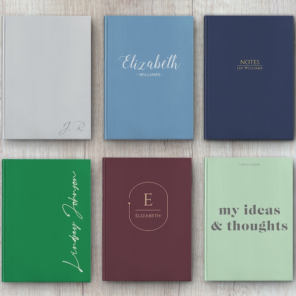 Personalized Journal - Custom Journal - Personalised Notebook - Hardcover Customized Journal - Custom Diary