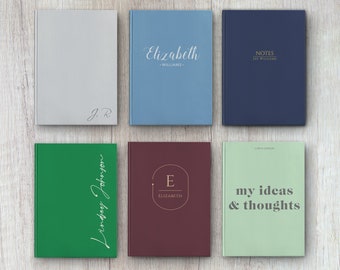 Personalized Journal - Custom Journal - Personalised Notebook - Hardcover Customized Journal - Custom Diary