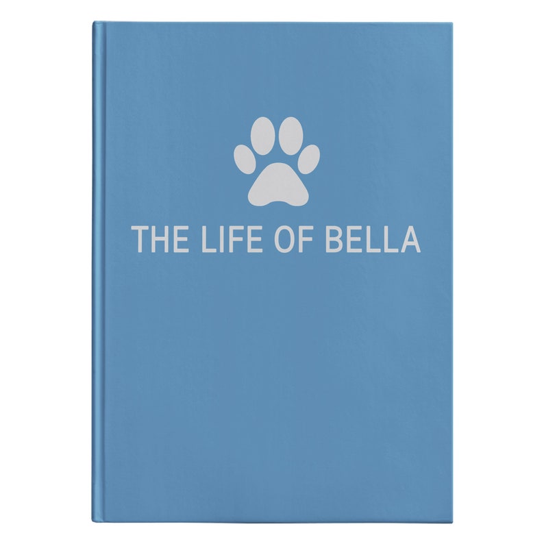 Personalisiertes Hundetagebuch Hundetagebuch Hundebuch Hunde scrapbook Album Perfektes Hundeliebhaber Tagebuch Bild 1