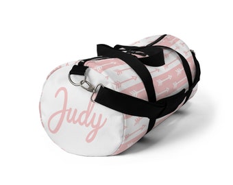 Bolsa de lona personalizada para niñas - Bolsa de lona personalizada para jóvenes - Bolsa de gimnasio deportiva para adolescentes con monograma - Lona grande para niños