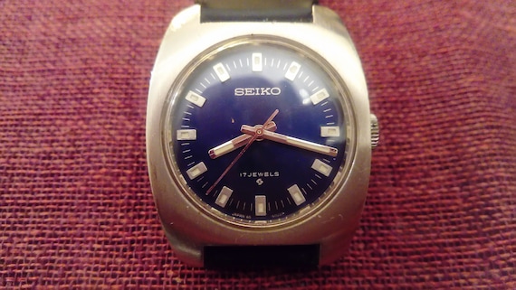 SEIKO 17 Jewels Watch From 1960s Hand-winding 66 6000 - Etsy UK